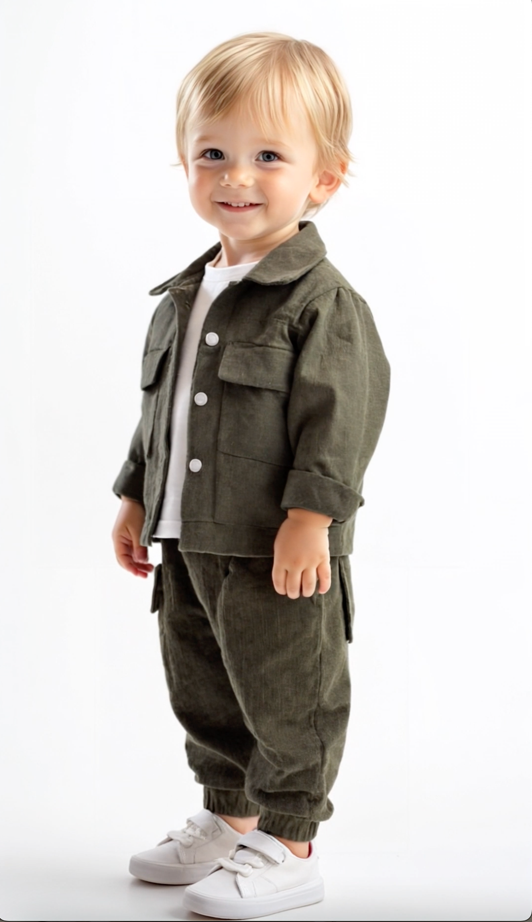 SYNC. Green Army Suit