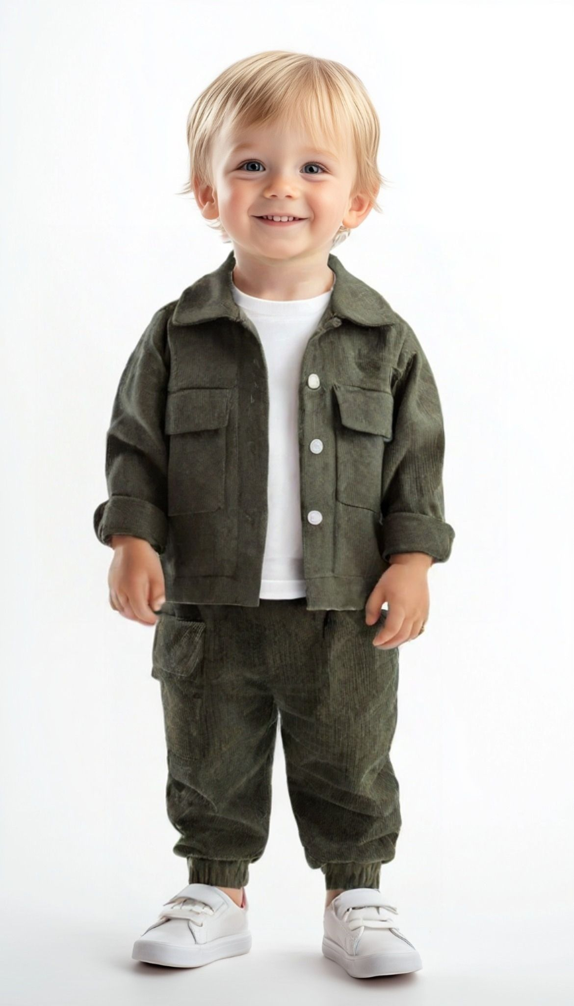 SYNC. Green Army Suit