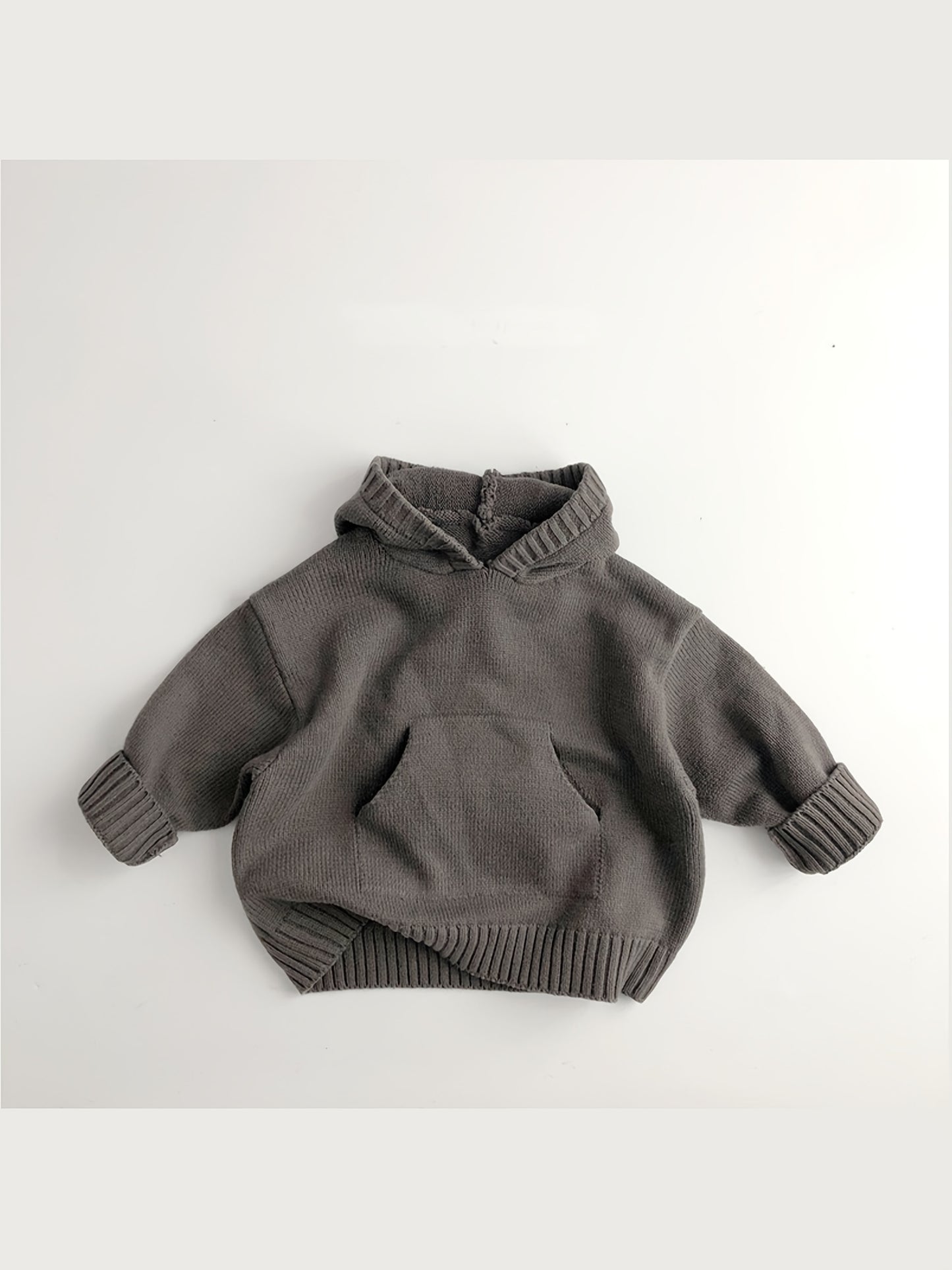 Sync. Retro Gebreide Hoodie