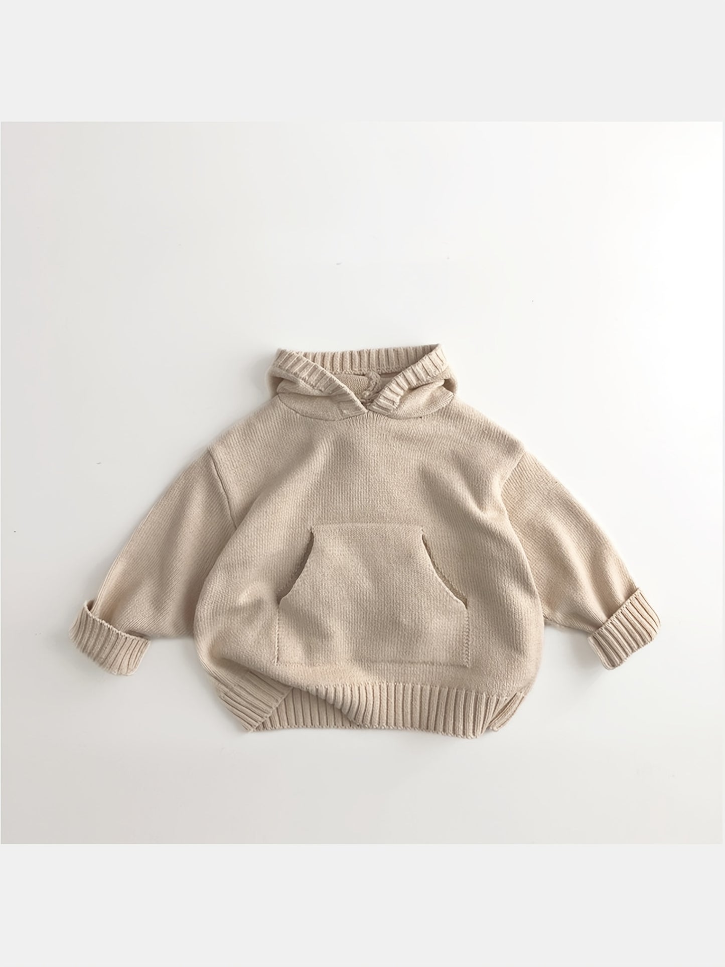Sync. Retro Gebreide Hoodie