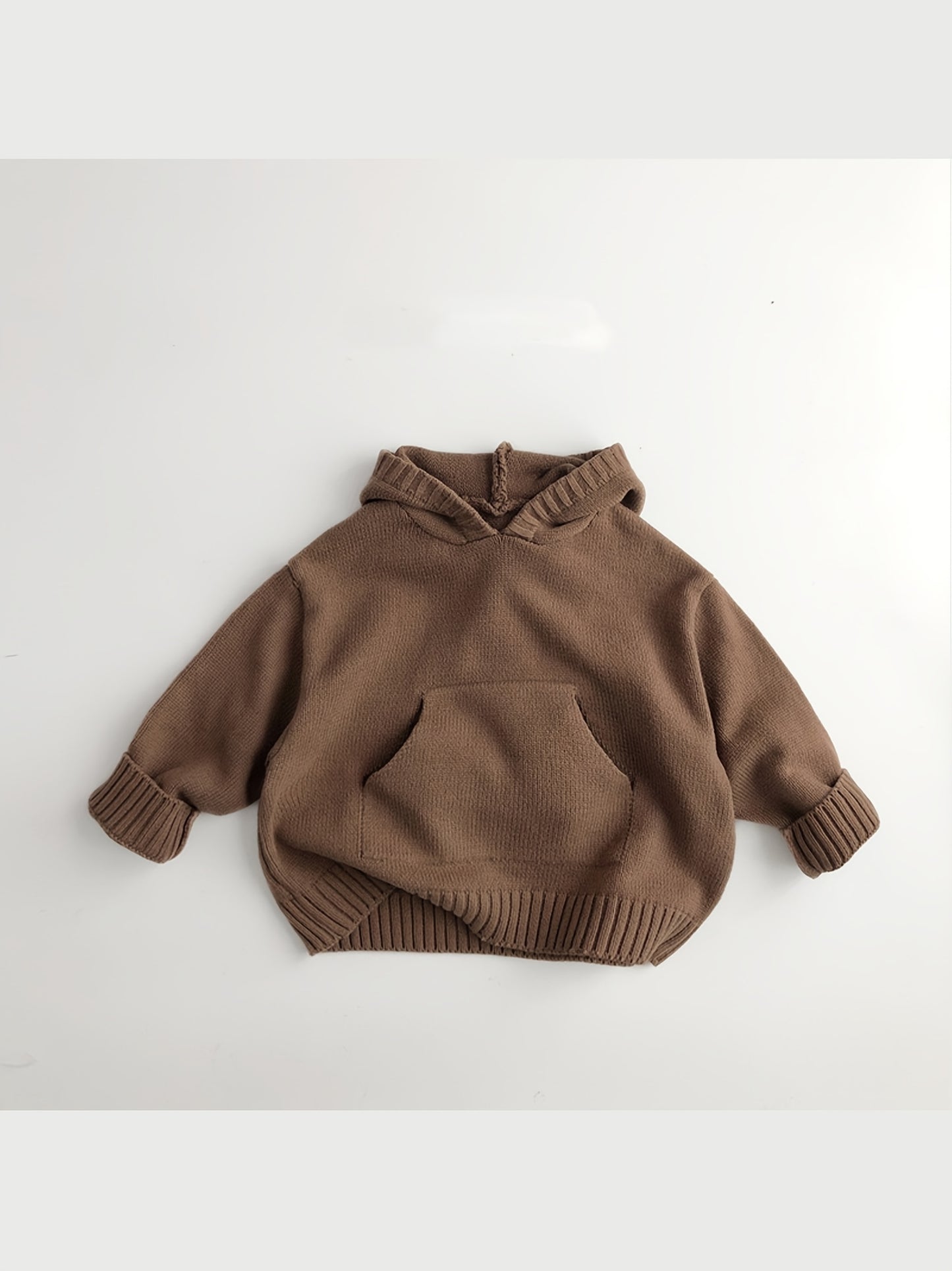 Sync. Retro Gebreide Hoodie
