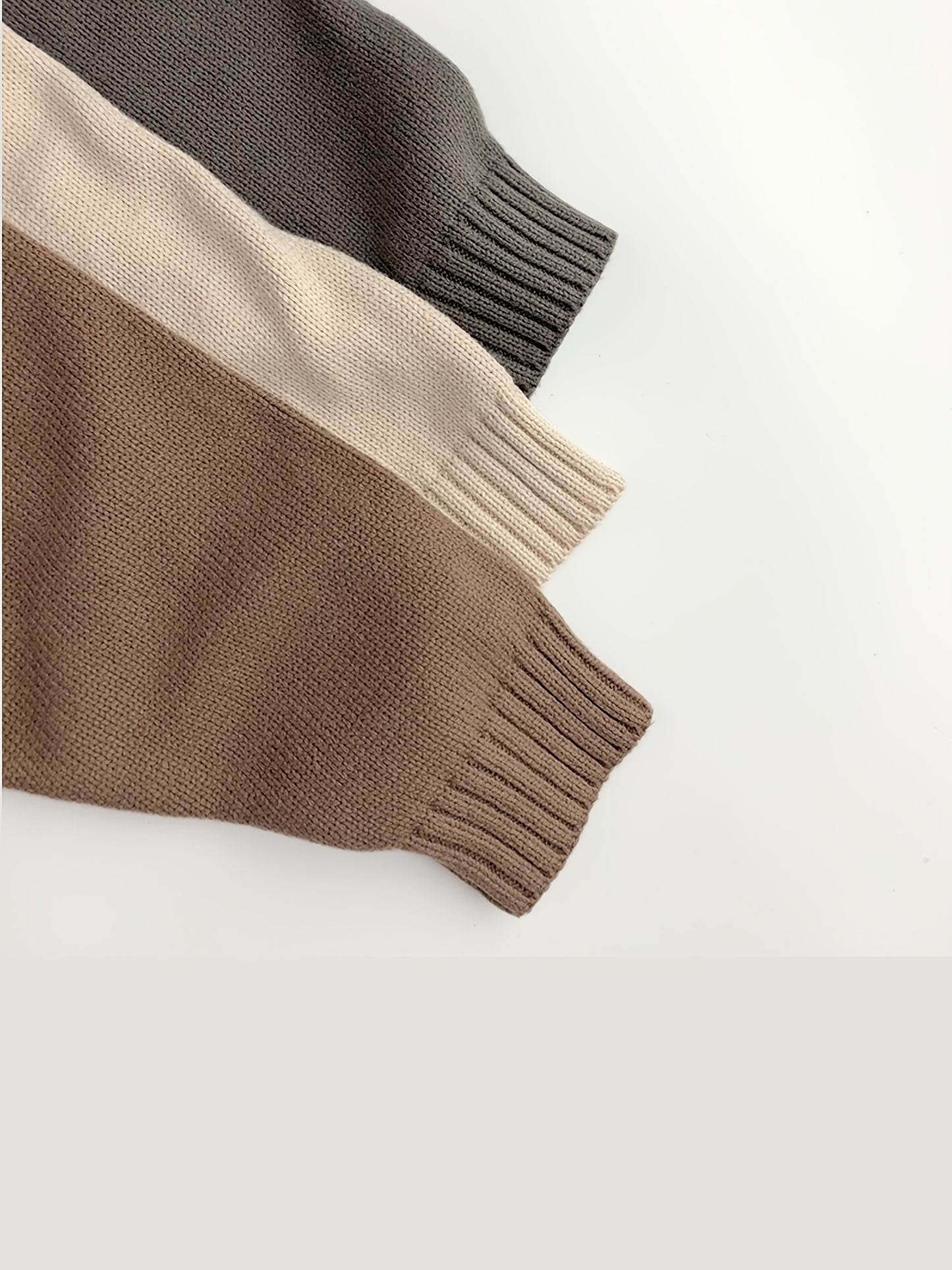 Sync. Retro Gebreide Hoodie