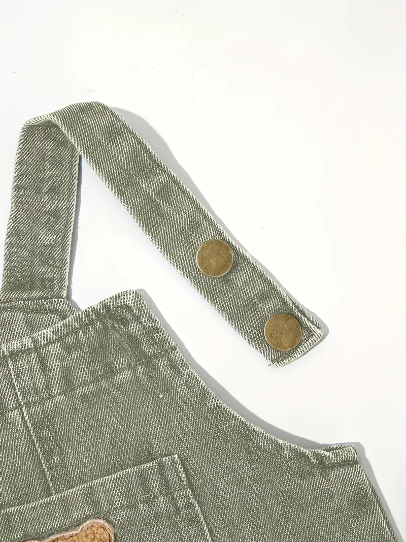Sage Denim Tuinbroek