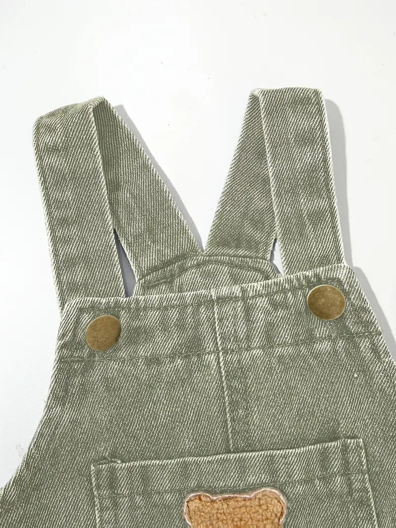 Sage Denim Tuinbroek