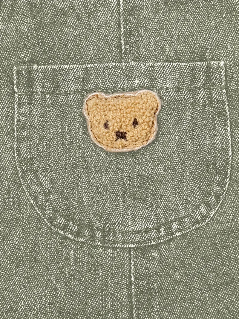 Sage Denim Tuinbroek