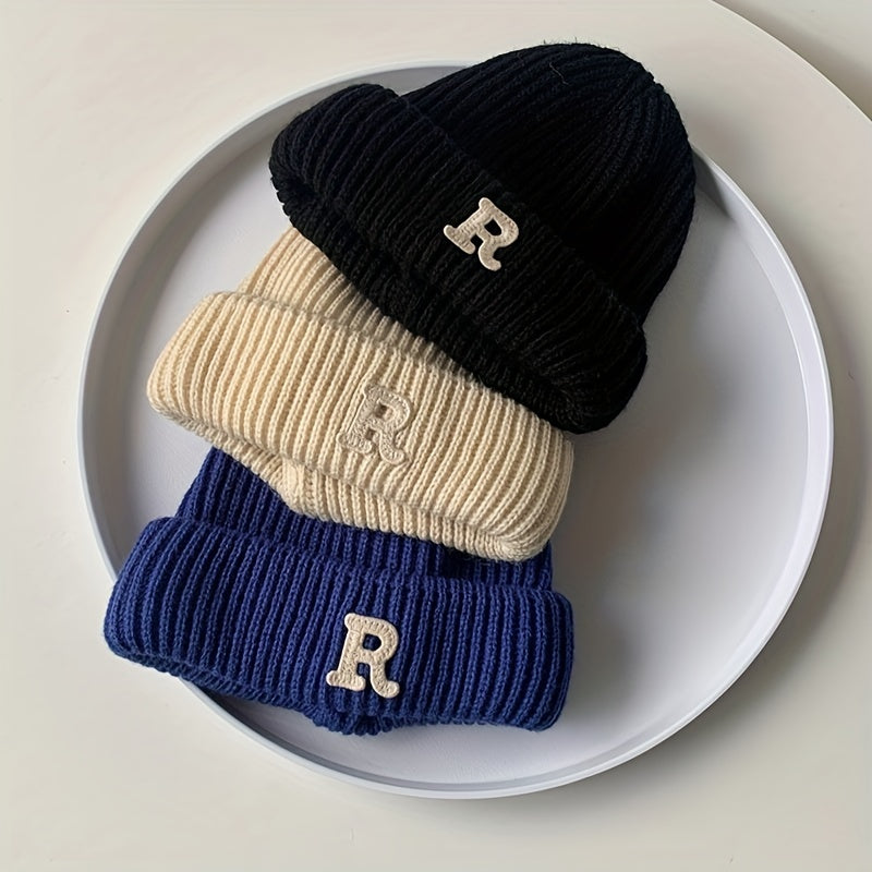 Unisex Gebreide Beanie – Warm in de Winter & Herfst