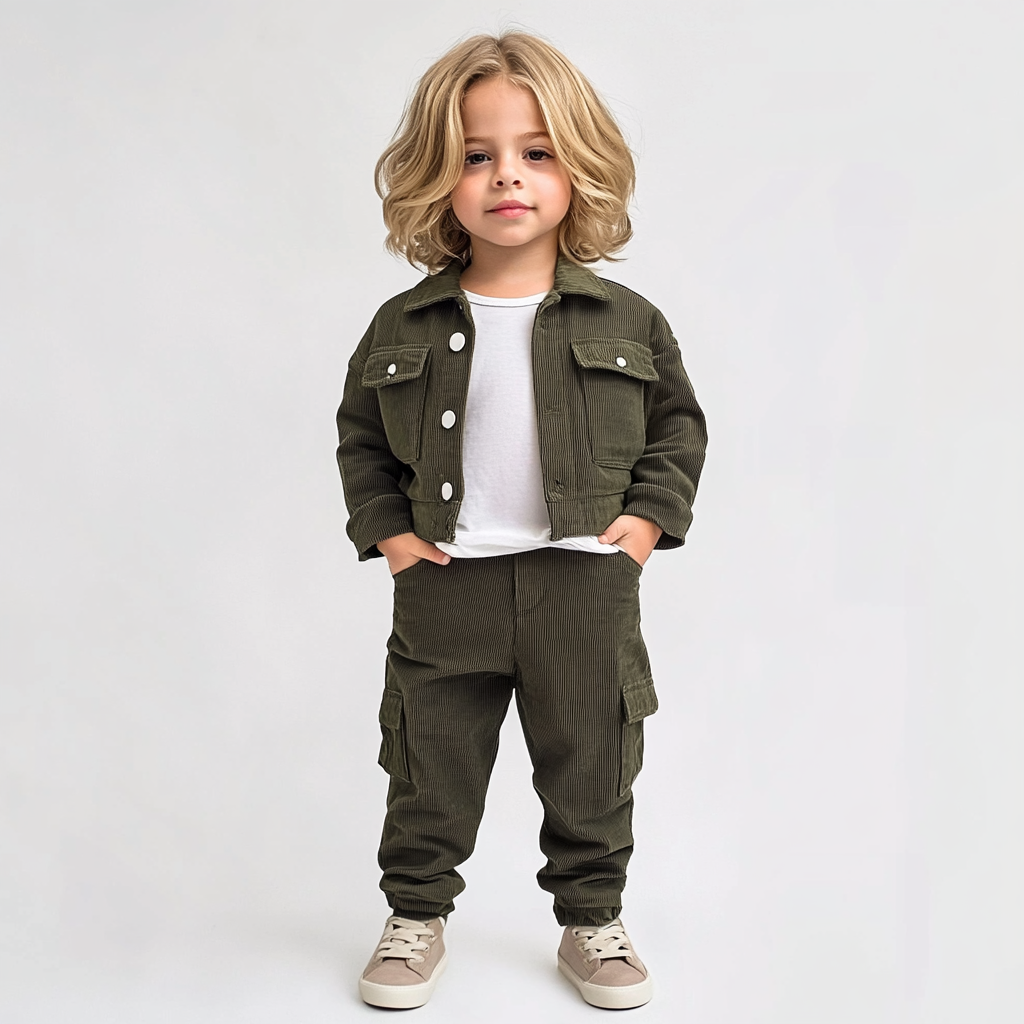 SYNC. Green Army Suit
