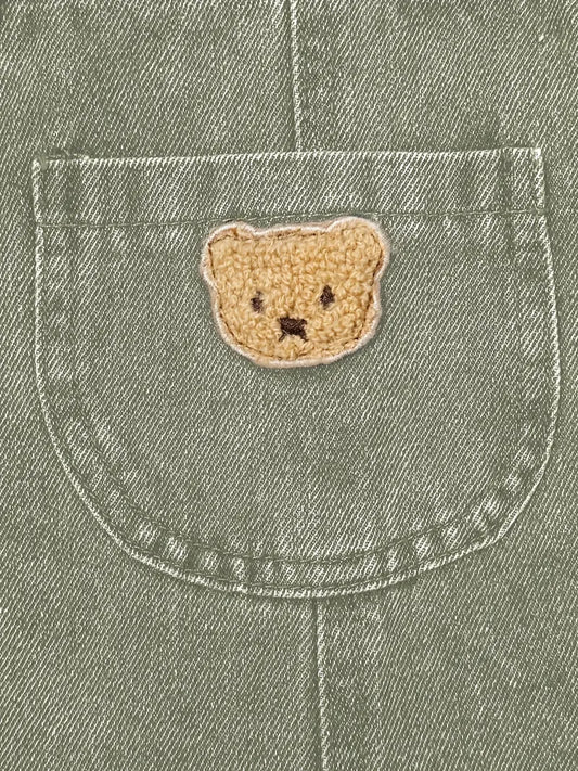 Sage Denim Tuinbroek