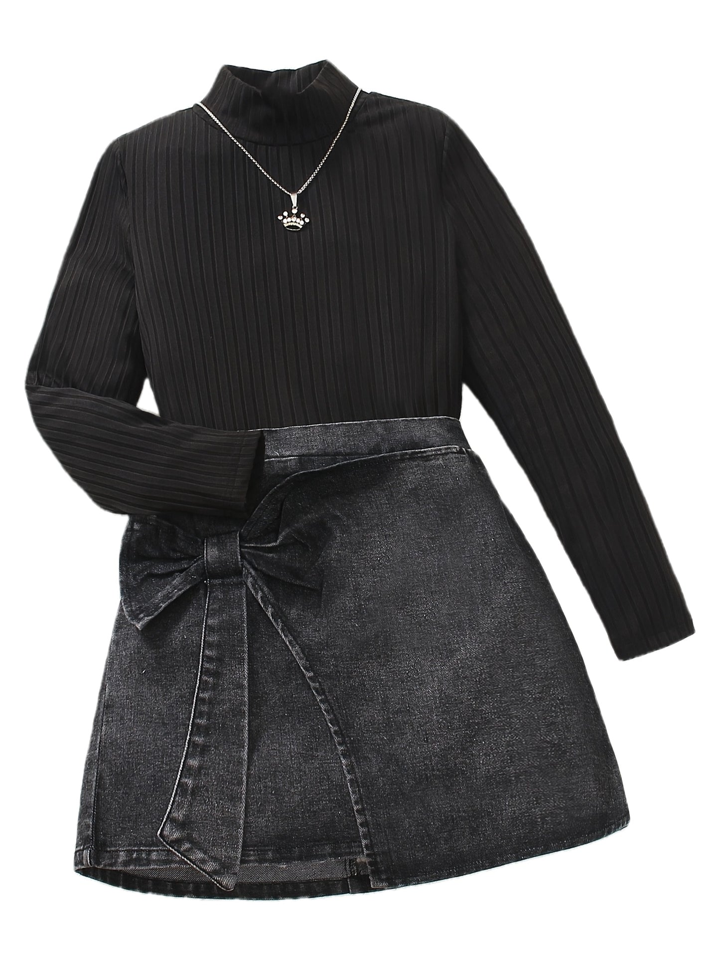 Sync. Coltrui met Denim Rok