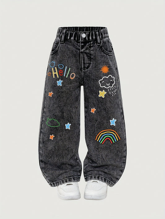 Sync. Denim Broek