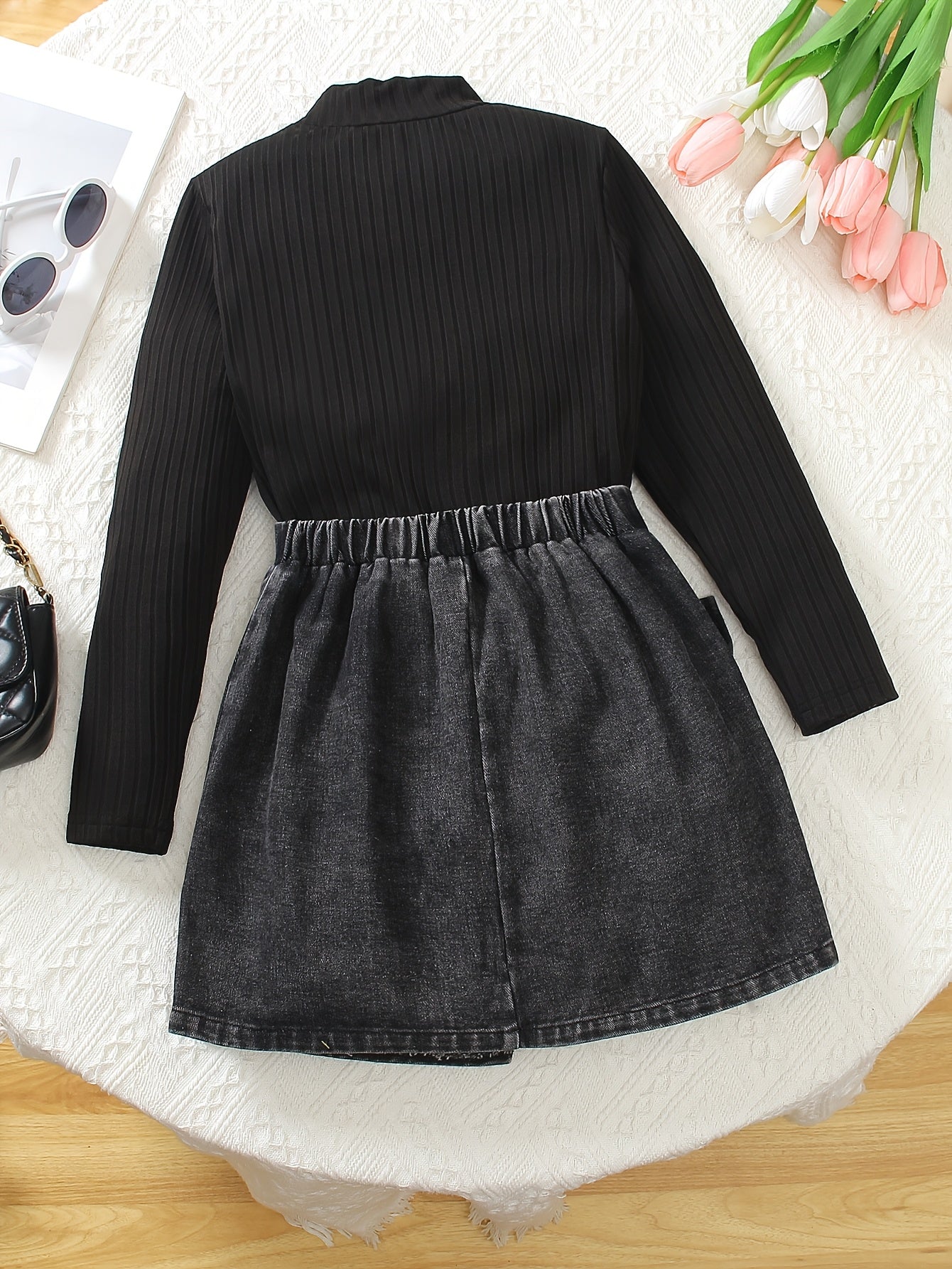 Sync. Coltrui met Denim Rok