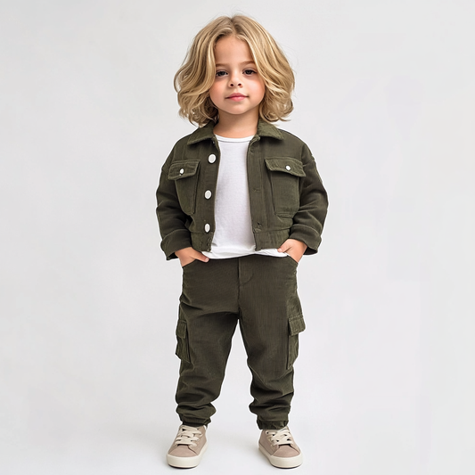 SYNC. Green Army Suit